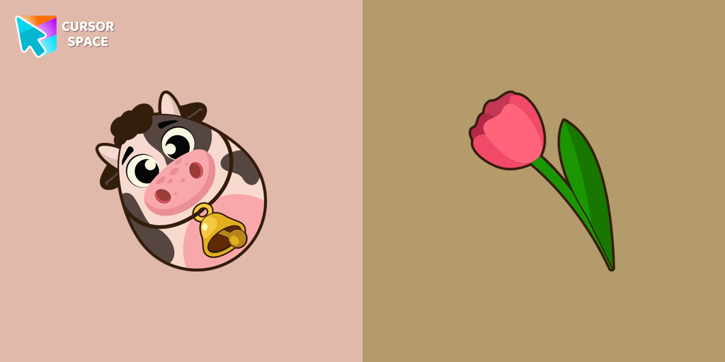 Cursor Easter Egg Cow Pack